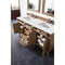 James Martin Vanities Brittany 72in Double Vanity, Saddle Brown w/ 3 CM Ethereal Noctis Quartz Top 650-V72-SBR-3ENC - alternate 2